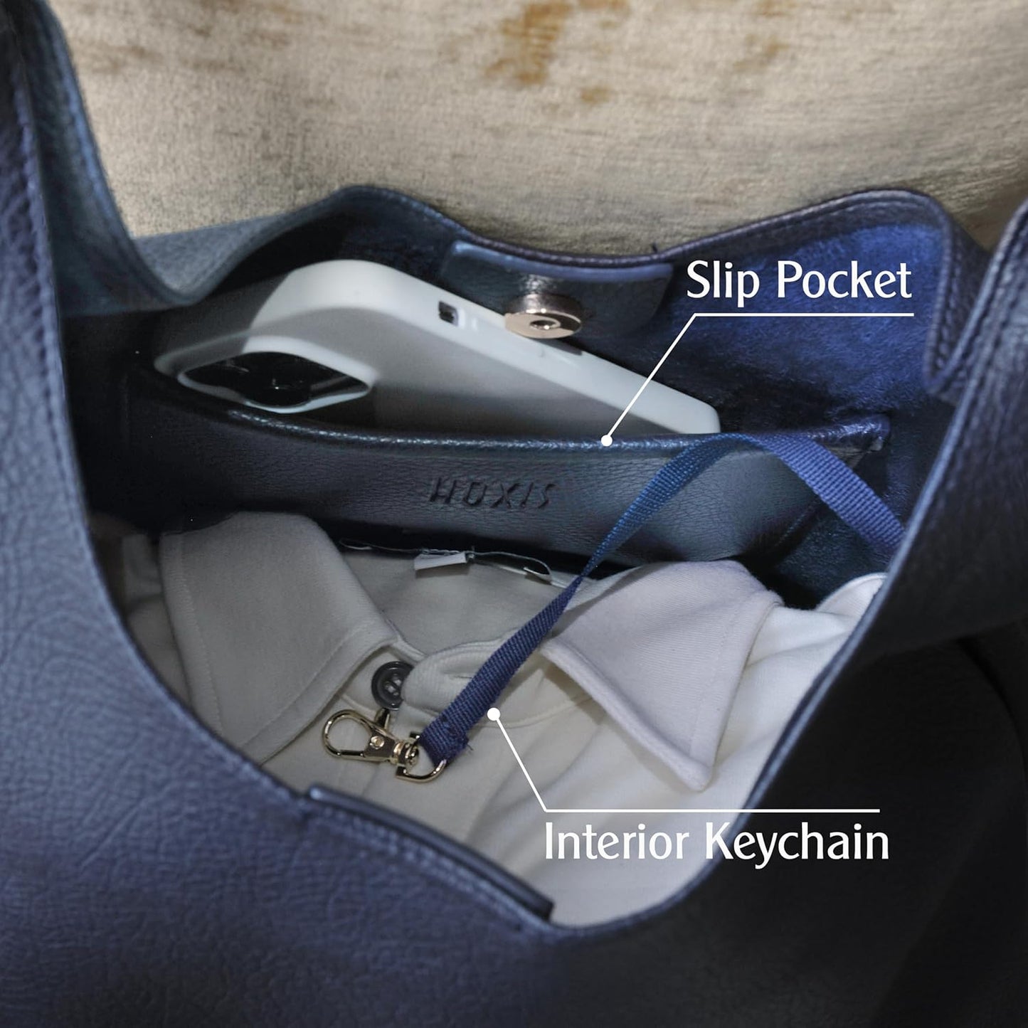 Hobo Bags for Women Soft Vegan Leather Shoulder Handbag Slouchy Tote Purses